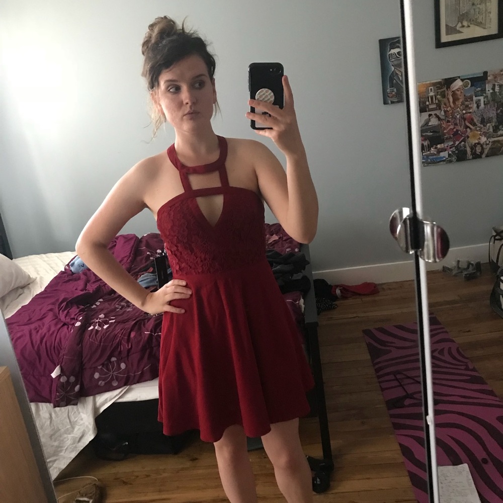 All my day dreams Lulus skater dress